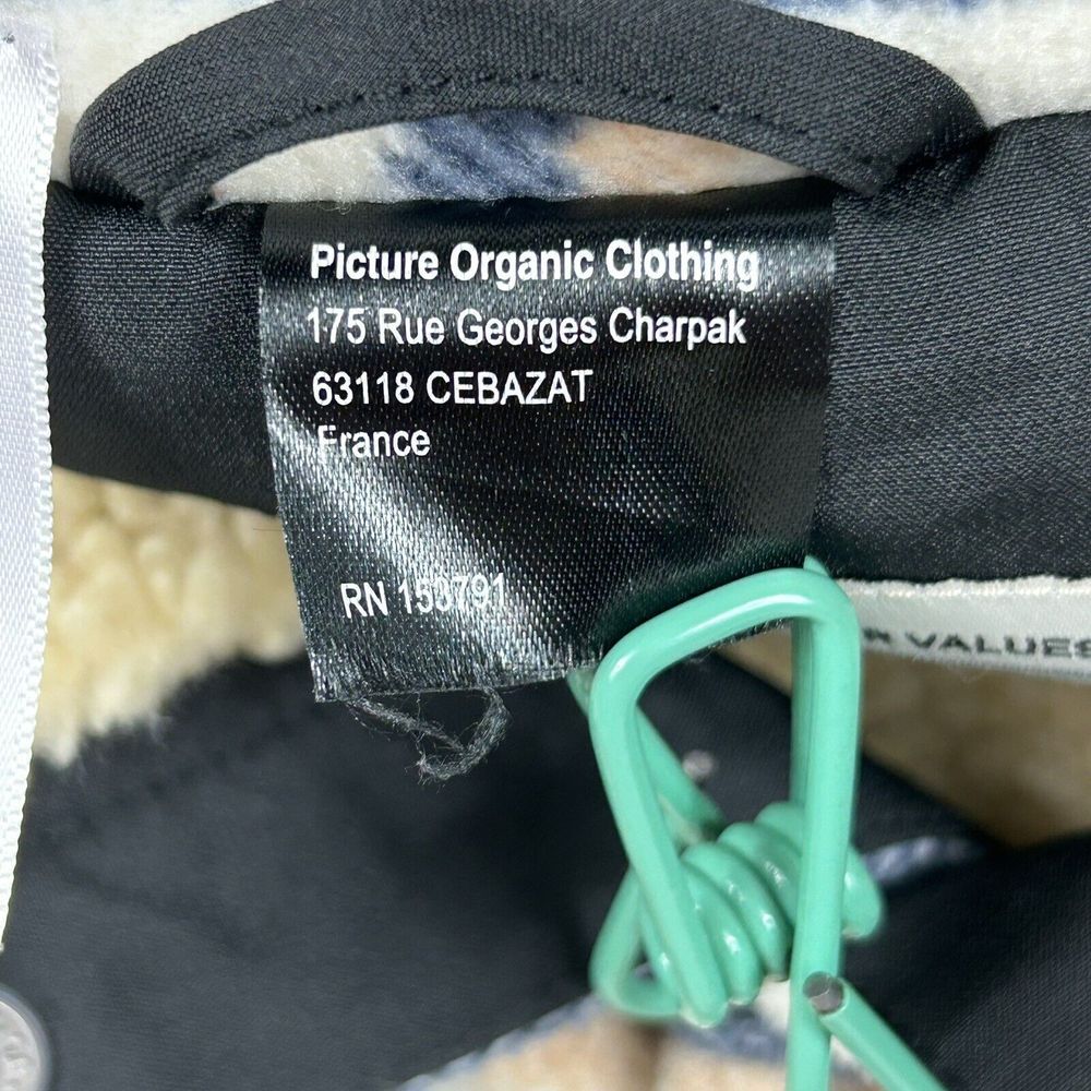 Picture‎ Organic Clothing Womens Medium Plaid Fleece Lined Snap Button Jacket - Picture 8 of 15